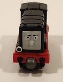 2009 Gullane Thomas & Friends Take Along N Play Diesel Locomotive Black Magnetic Die Cast Toy Vehicle