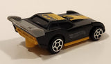 2016 McDonald's Hot Wheels DC Comics Batman Batmobile Black Pull Back Plastic Die Cast Toy Car Vehicle