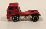 Unknown Brand Semi Tractor Truck Red Die Cast Toy Car Vehicle