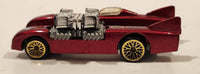 1998 Hot Wheels First Editions Double Vision Metalflake Red 20/20 Die Cast Toy Car Vehicle