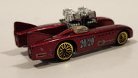 1998 Hot Wheels First Editions Double Vision Metalflake Red 20/20 Die Cast Toy Car Vehicle