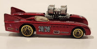 1998 Hot Wheels First Editions Double Vision Metalflake Red 20/20 Die Cast Toy Car Vehicle