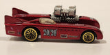 1998 Hot Wheels First Editions Double Vision Metalflake Red 20/20 Die Cast Toy Car Vehicle