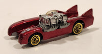 1998 Hot Wheels First Editions Double Vision Metalflake Red 20/20 Die Cast Toy Car Vehicle