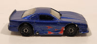2007 Hot Wheels Mustang Cobra Metalflake Dark Blue Die Cast Toy Car Vehicle