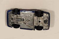 2007 Hot Wheels Mustang Cobra Metalflake Dark Blue Die Cast Toy Car Vehicle