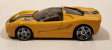 2002 Hot Wheels First Editions 40 Somethin' Yellow Die Cast Toy Car Vehicle