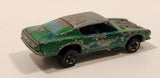 Vintage 1968 Hot Wheels Sweet Sixteen Custom Barracuda Spectraflame Green Die Cast Toy Car Vehicle