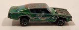 Vintage 1968 Hot Wheels Sweet Sixteen Custom Barracuda Spectraflame Green Die Cast Toy Car Vehicle