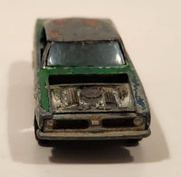 Vintage 1968 Hot Wheels Sweet Sixteen Custom Barracuda Spectraflame Green Die Cast Toy Car Vehicle