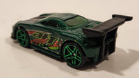 2004 Hot Wheels First Editions Tooned Toyota MR2 Green Die Cast Toy Car Vehicle