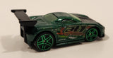 2004 Hot Wheels First Editions Tooned Toyota MR2 Green Die Cast Toy Car Vehicle