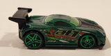 2004 Hot Wheels First Editions Tooned Toyota MR2 Green Die Cast Toy Car Vehicle