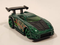 2004 Hot Wheels First Editions Tooned Toyota MR2 Green Die Cast Toy Car Vehicle