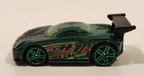 2004 Hot Wheels First Editions Tooned Toyota MR2 Green Die Cast Toy Car Vehicle