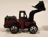 2002 Hot Wheels CAT Wheel Loader Red Die Cast Toy Construction Vehicle