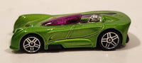 2002 Hot Wheels Spectraflame II Monoposto Light Green Die Cast Toy Car Vehicle