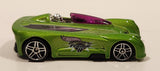 2002 Hot Wheels Spectraflame II Monoposto Light Green Die Cast Toy Car Vehicle