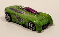 2002 Hot Wheels Spectraflame II Monoposto Light Green Die Cast Toy Car Vehicle