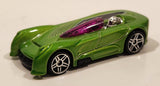 2002 Hot Wheels Spectraflame II Monoposto Light Green Die Cast Toy Car Vehicle