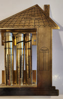 Vintage First National Bank Brass Tone Metal Money Counter