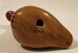 Vintage Mexican Tonala Duck Bird Hand Painted Ceramic Pottery Ornament