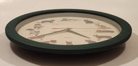 1996 Yen Huei Chaing Cat Clock Round 11 1/4" Wall Clock with Sound