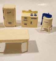 Vintage Reliable Products Kitchen Furniture Miniature Plastic Dollhouse Toys