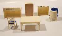 Vintage Reliable Products Kitchen Furniture Miniature Plastic Dollhouse Toys