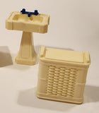 Vintage Reliable Products Bathroom Furniture Miniature Plastic Dollhouse Toys