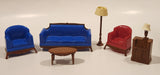 Vintage Reliable Products Living Room Furniture Miniature Plastic Dollhouse Toys