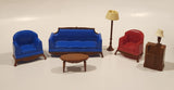 Vintage Reliable Products Living Room Furniture Miniature Plastic Dollhouse Toys