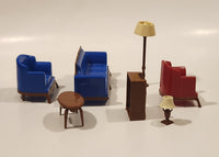 Vintage Reliable Products Living Room Furniture Miniature Plastic Dollhouse Toys