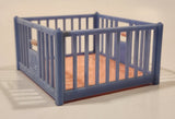Vintage Reliable Products Play Pen Blue and Pink Plastic Dollhouse Toy