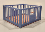 Vintage Reliable Products Play Pen Blue and Pink Plastic Dollhouse Toy