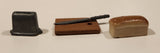 Vintage Toaster Cutting Board with Knife and Loaf of Bread Miniature Dollhouse Toys