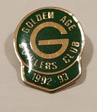 1992-93 Golden Age Bowlers Club Bowling Award Metal Lapel Pin