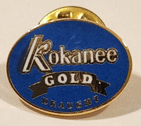 Kokanee Gold Draught Beer Enamel Metal Lapel Pin