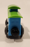 Green and Blue with Animals Magnetic Plastic Toy Train Vehicle