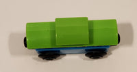 Green and Blue with Animals Magnetic Plastic Toy Train Vehicle