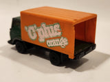 1990 Matchbox Dodge Commando Delivery Truck 'C' Plus Orange Green Die Cast Toy Car Vehicle