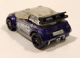 2011 Hot Wheels Night Burnerz Super Gnat Metallic Purple Die Cast Toy Car Vehicle