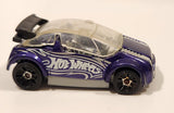 2011 Hot Wheels Night Burnerz Super Gnat Metallic Purple Die Cast Toy Car Vehicle