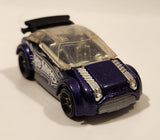 2011 Hot Wheels Night Burnerz Super Gnat Metallic Purple Die Cast Toy Car Vehicle