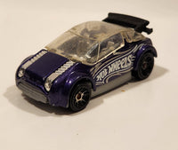 2011 Hot Wheels Night Burnerz Super Gnat Metallic Purple Die Cast Toy Car Vehicle