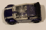 2011 Hot Wheels Night Burnerz Super Gnat Metallic Purple Die Cast Toy Car Vehicle