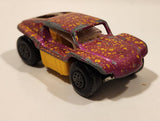 Vintage 1971 Lesney Matchbox Series Superfast No. 30 Beach Buggy Metallic Pink Die Cast Toy Car Vehicle