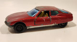 Vintage 1972 Lesney Matchbox Super Kings No. 33 Citroen S.M. Red Die Cast Toy Car Vehicle with Opening Doors
