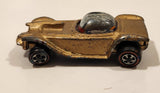 Vintage 1968 Hot Wheels Sweet Sixteen Beatnik Bandit Spectraflame Gold Die Cast Toy Car Vehicle Redlines