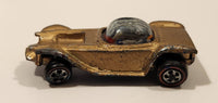 Vintage 1968 Hot Wheels Sweet Sixteen Beatnik Bandit Spectraflame Gold Die Cast Toy Car Vehicle Redlines